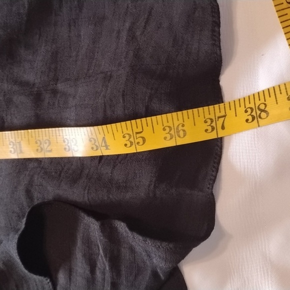 Inc. Womans Deep Black Shoulder Straps, V-Neck Mini Dress, Size L, NWT - Picture 11 of 14